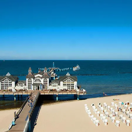 アパート Haus Baltic App 28 - Seeblick, Zentral, Fahrstuhl Und Wenige Minuten Zum ゼリン